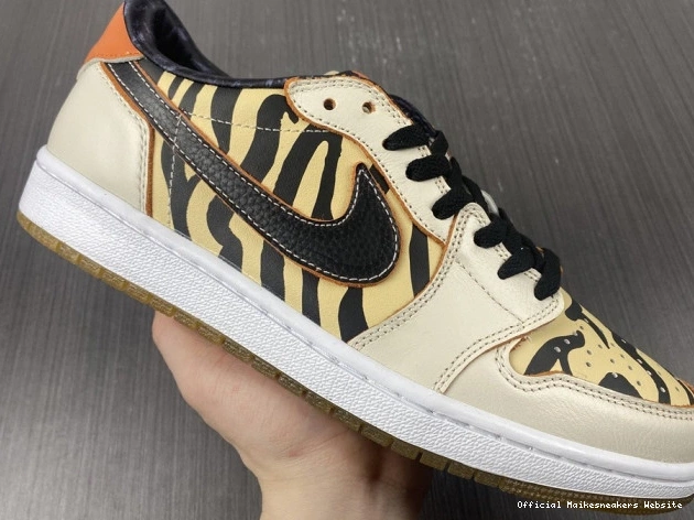 Official Maikesneakers Tiger DH6932-100 Low the Air Jordan 1 OG of Year 0815